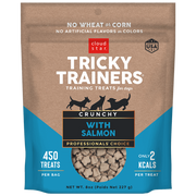 CLOUD STAR TRICKY TRAINERS CRUNCHY SALMON 8OZ